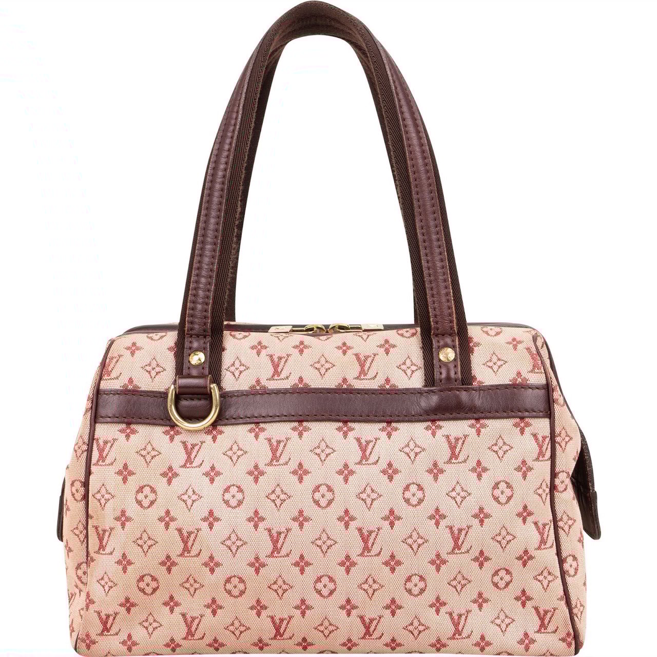 Louis Vuitton Louis Vuitton Mini Lin Monogram Josephine PM Handbag Rood