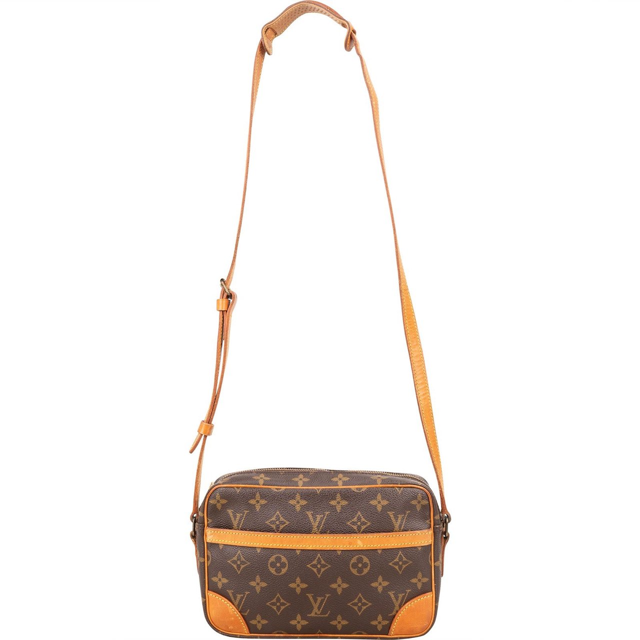 Louis Vuitton Louis Vuitton Monogram Canvas Trocadero 23 Crossbody Bag Bruin