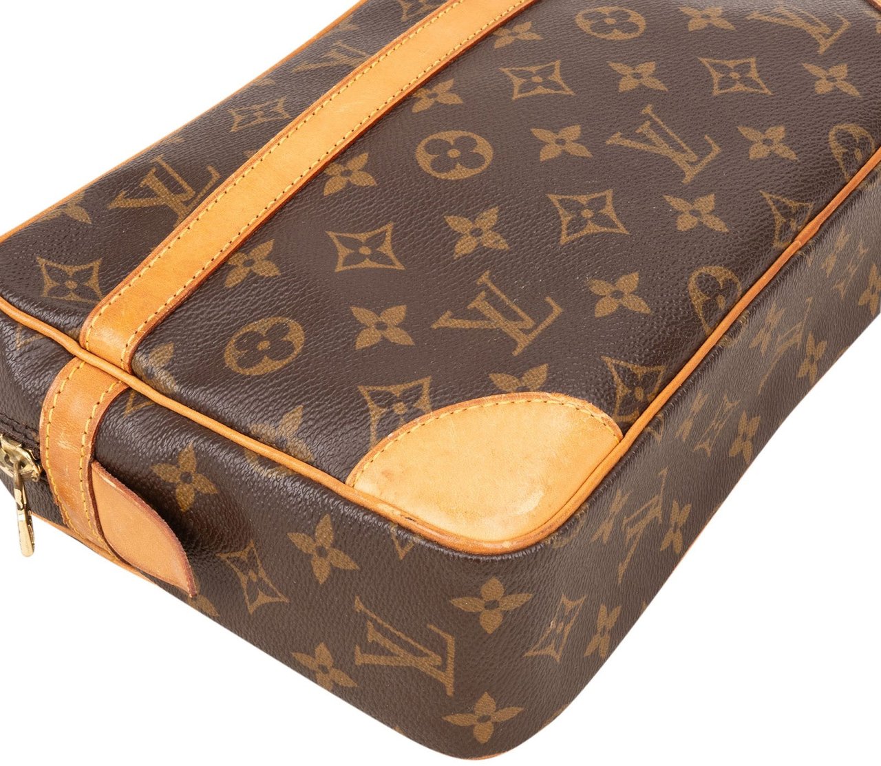 Louis Vuitton Louis Vuitton Monogram Canvas Compiegne 28 Clutch Bruin
