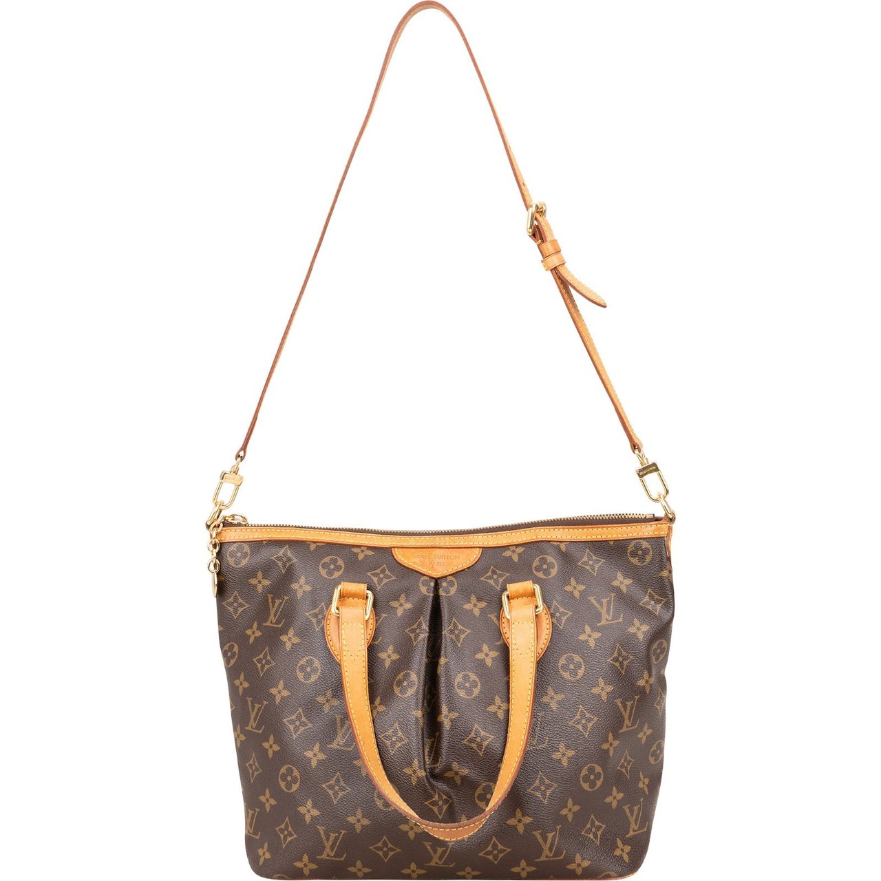 Louis Vuitton Louis Vuitton Monogram Canvas Palermo PM Handbag Bruin