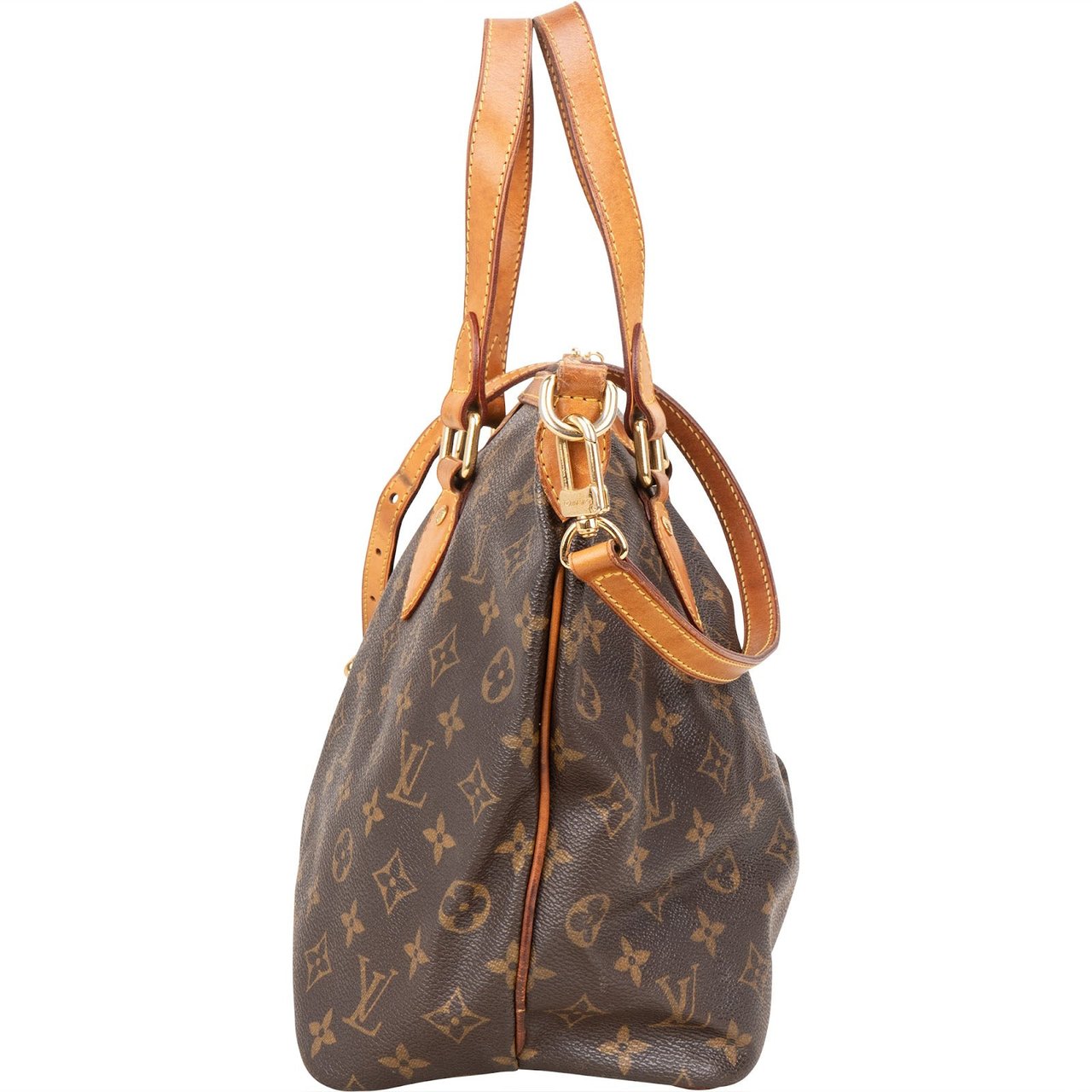 Louis Vuitton Louis Vuitton Monogram Canvas Palermo PM Handbag Bruin