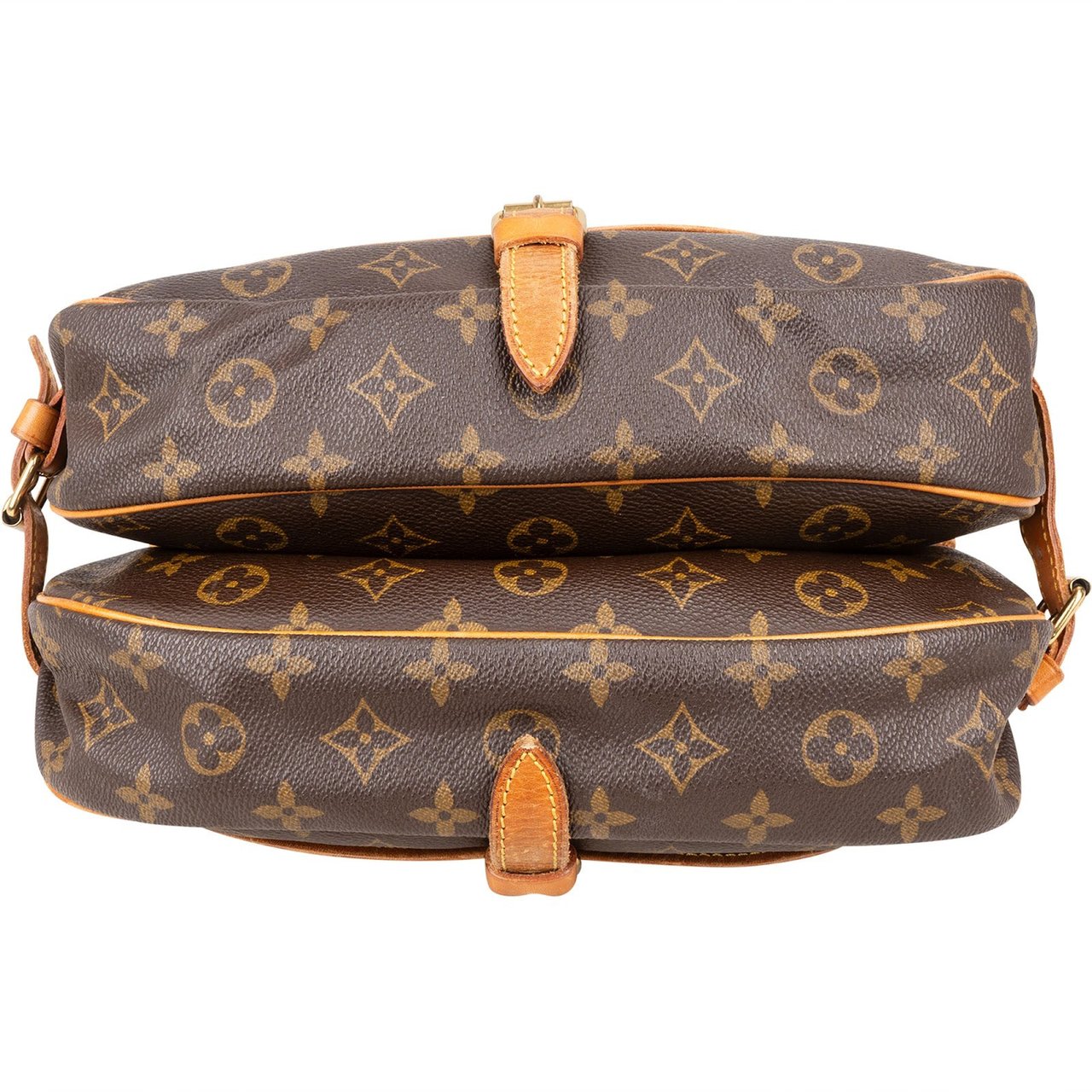 Louis Vuitton Louis Vuitton Monogram Canvas Saumur 30 Crossbody Bag Bruin