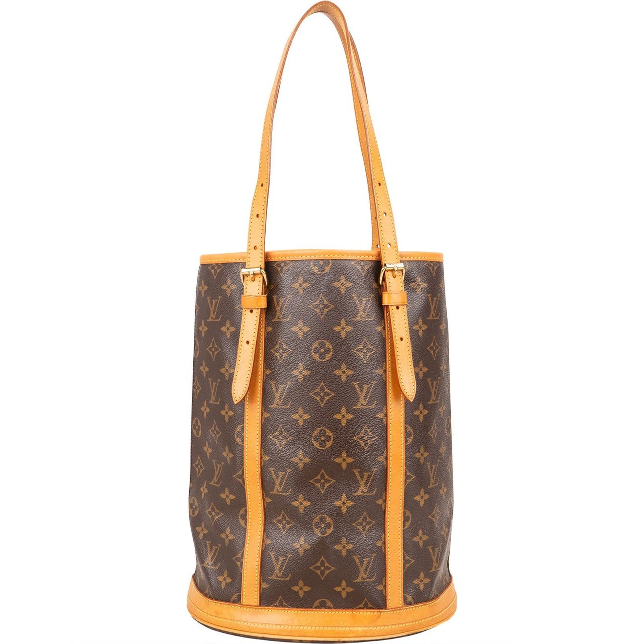 Louis Vuitton Louis Vuitton Monogram Canvas Bucket GM Shoulder Bag Bruin