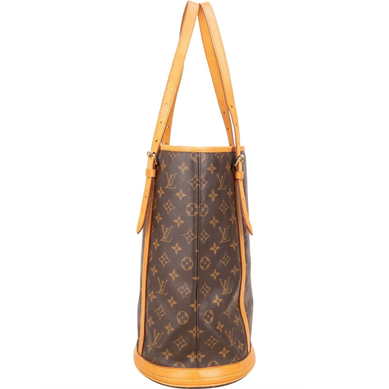 Louis Vuitton Louis Vuitton Monogram Canvas Bucket GM Shoulder Bag Bruin