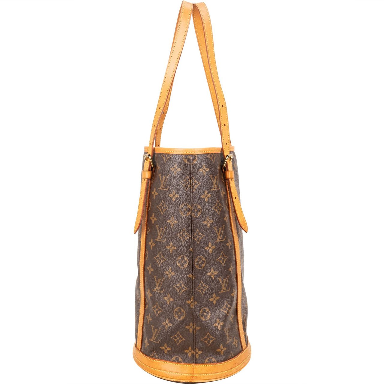 Louis Vuitton Louis Vuitton Monogram Canvas Bucket GM Shoulder Bag Bruin