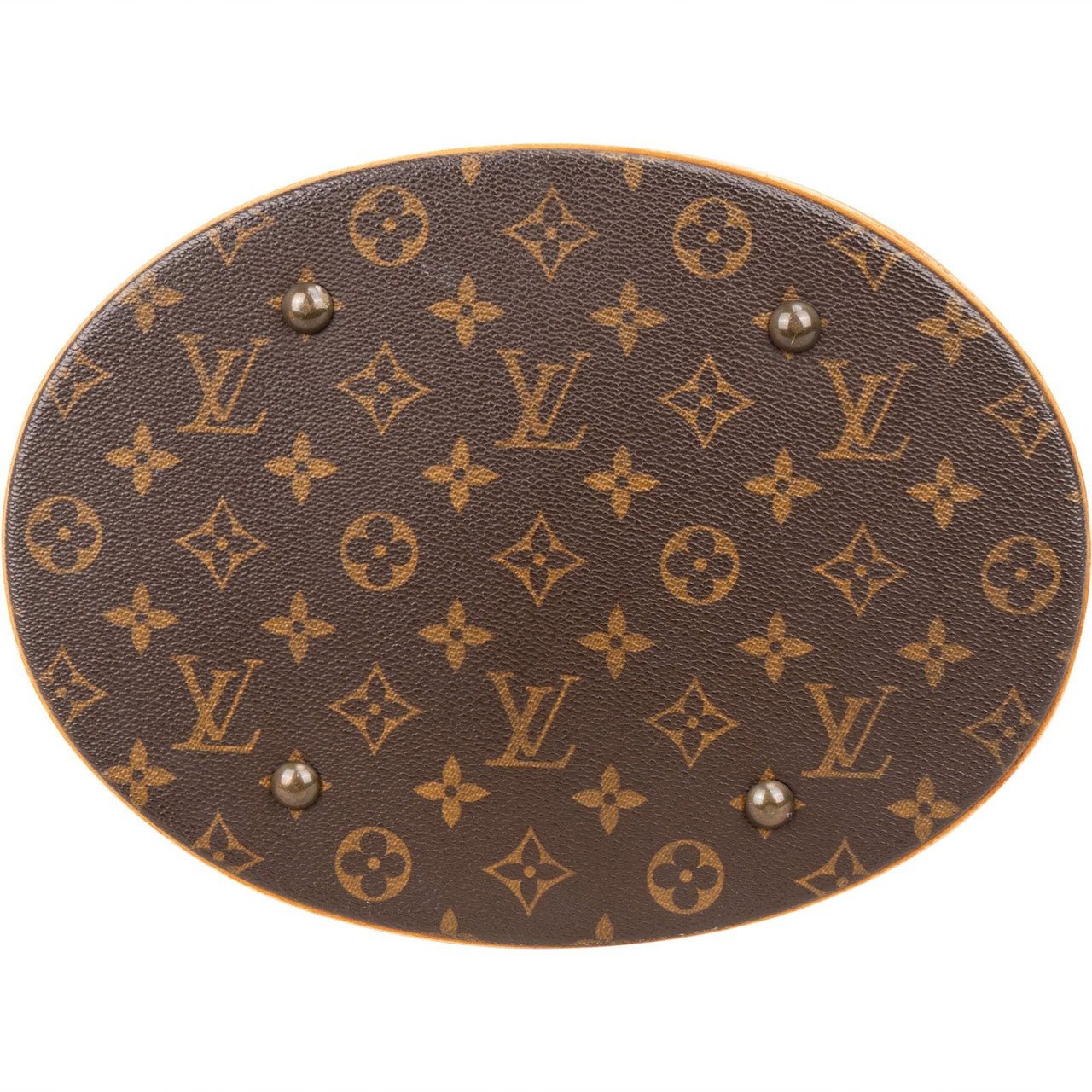 Louis Vuitton Louis Vuitton Monogram Canvas Bucket GM Shoulder Bag Bruin