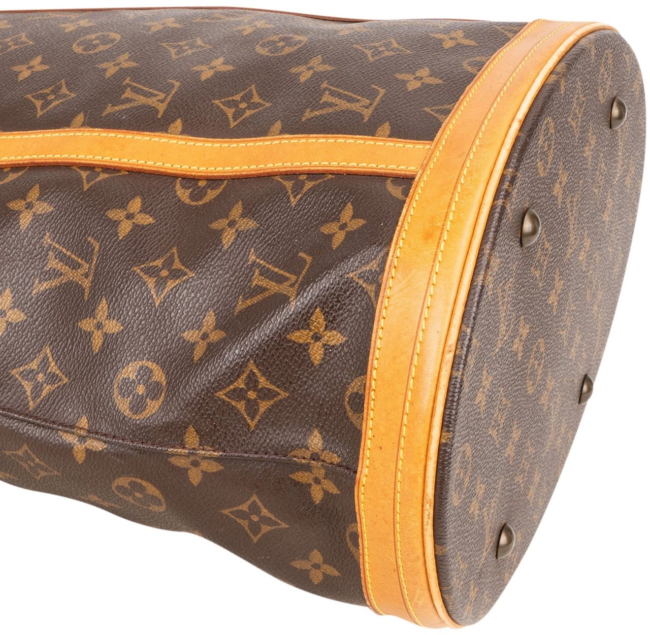 Louis Vuitton Louis Vuitton Monogram Canvas Bucket GM Shoulder Bag Bruin