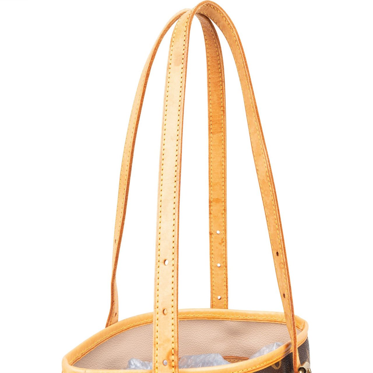 Louis Vuitton Louis Vuitton Monogram Canvas Bucket PM Shoulder Bag Bruin