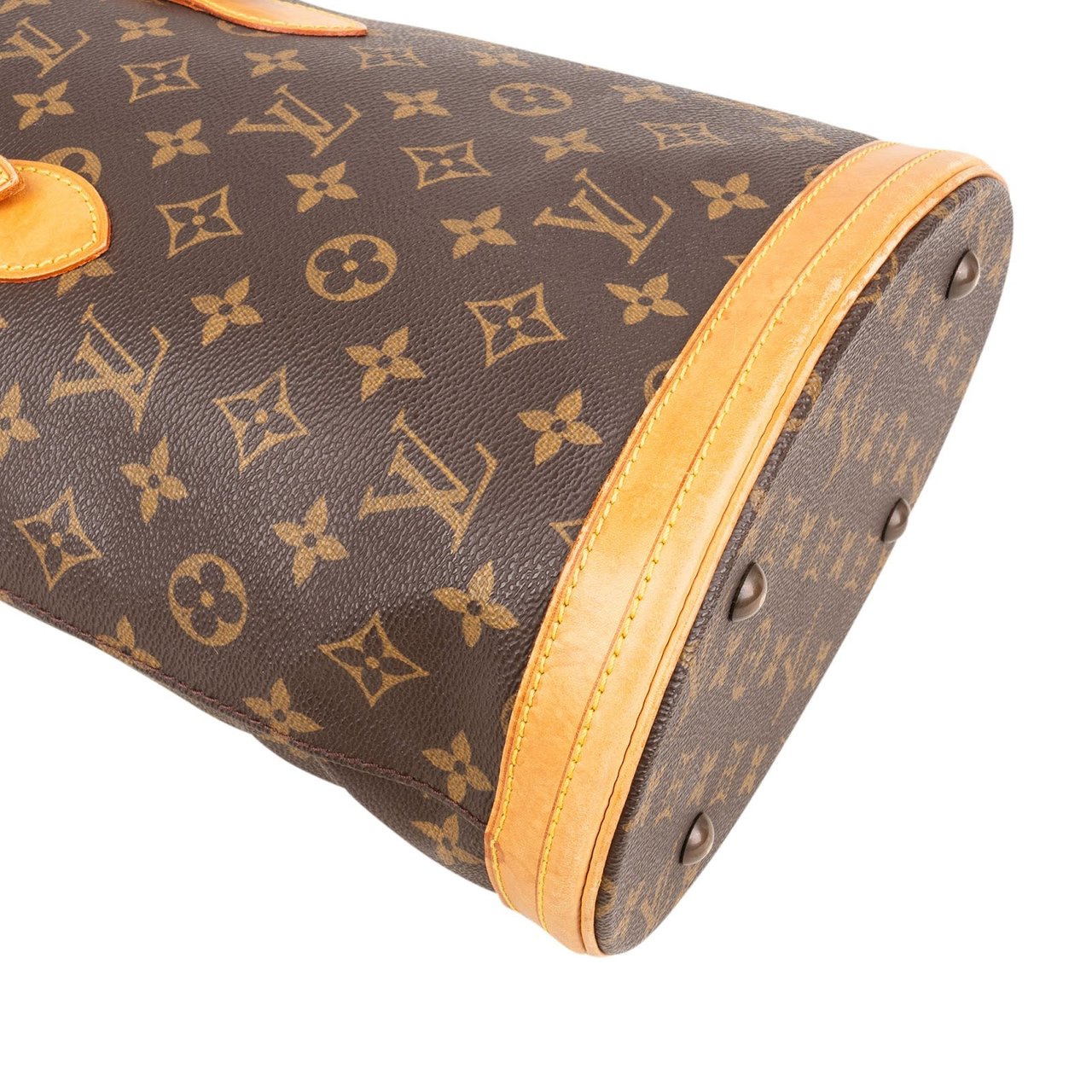 Louis Vuitton Louis Vuitton Monogram Canvas Bucket PM Shoulder Bag Bruin