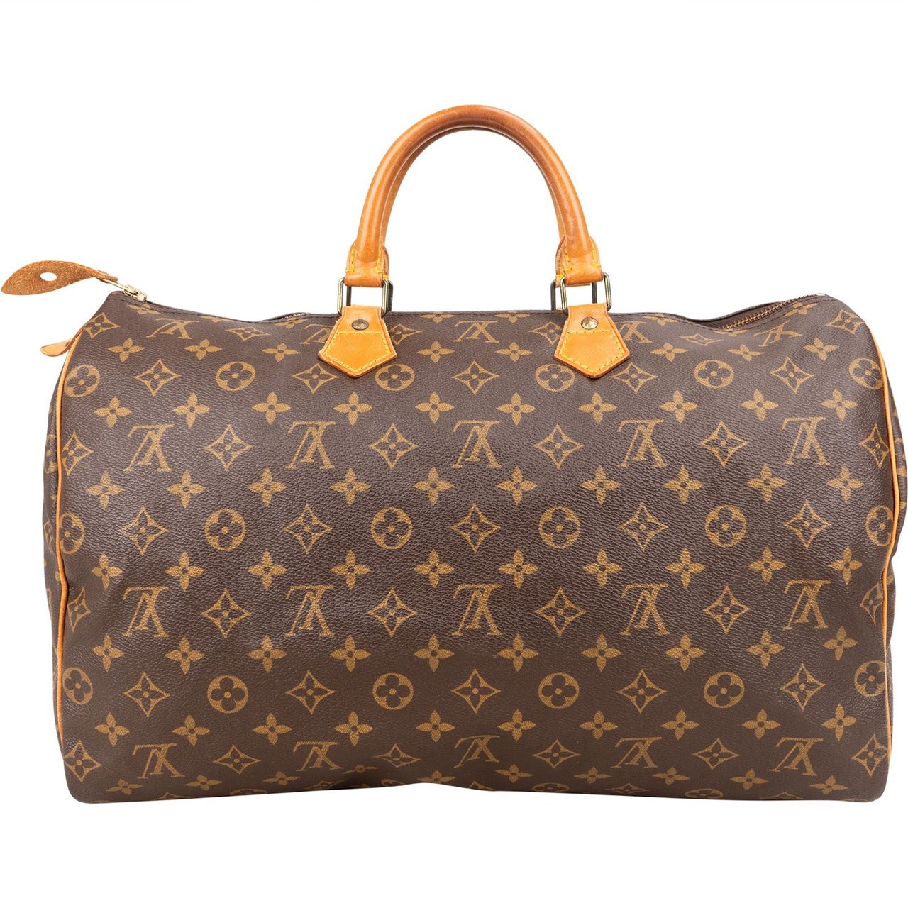 Louis Vuitton Louis Vuitton Monogram Canvas Speedy 40 Handbag Bruin