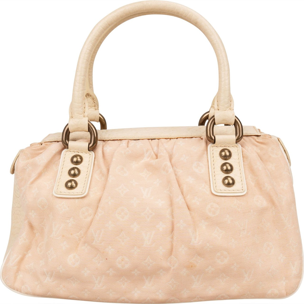 Louis Vuitton Monogram Mini Lin Trapeze PM Handbag Rood