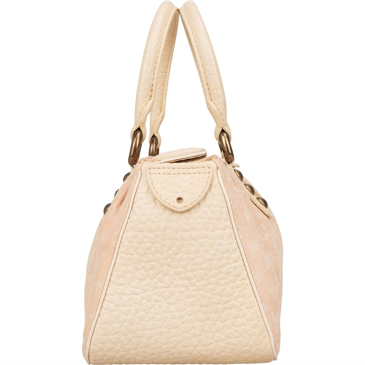 Louis Vuitton Louis Vuitton Monogram Mini Lin Trapeze PM Handbag Rood