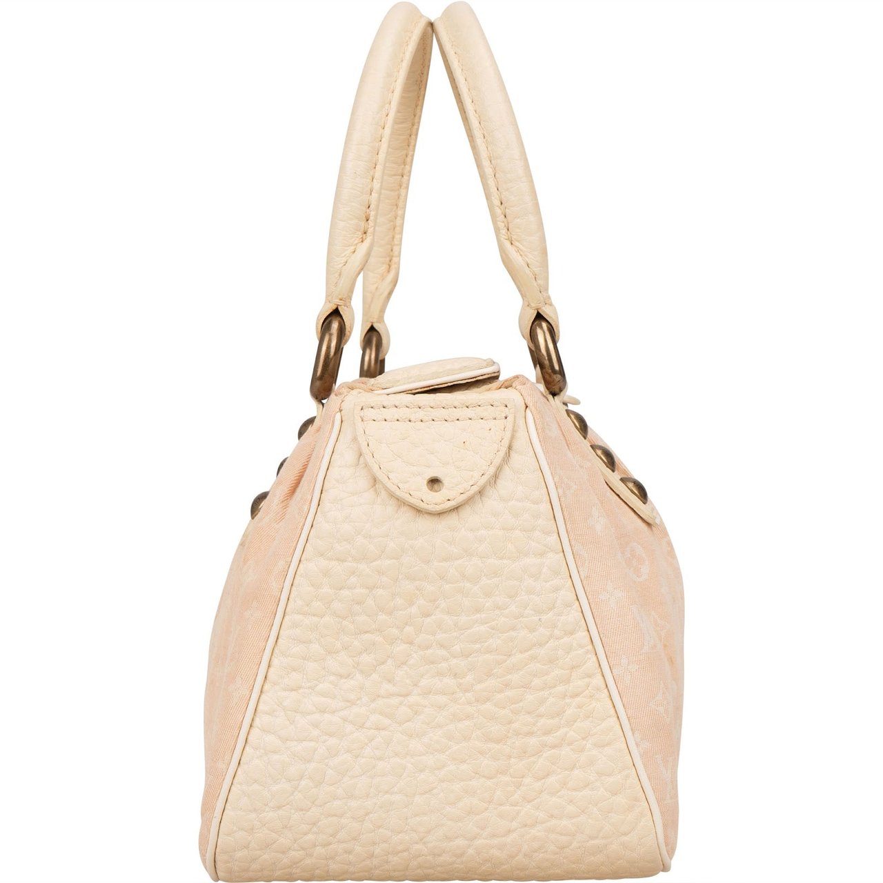 Louis Vuitton Monogram Mini Lin Trapeze PM Handbag Rood