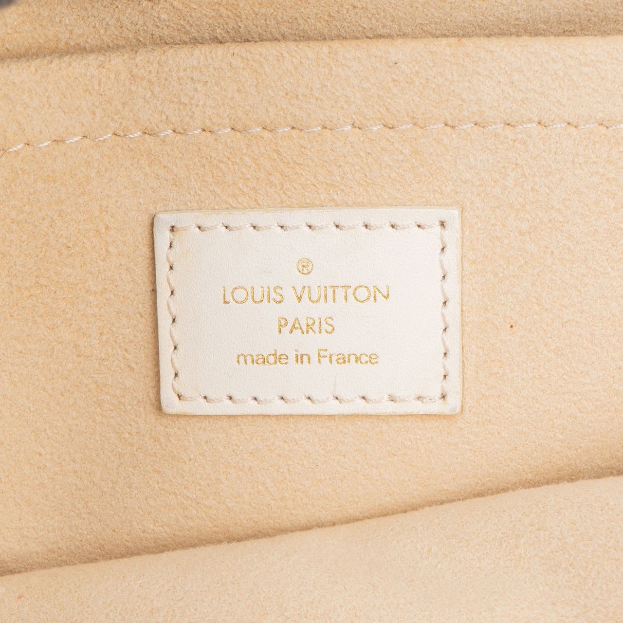 Louis Vuitton Louis Vuitton Monogram Mini Lin Trapeze PM Handbag Rood