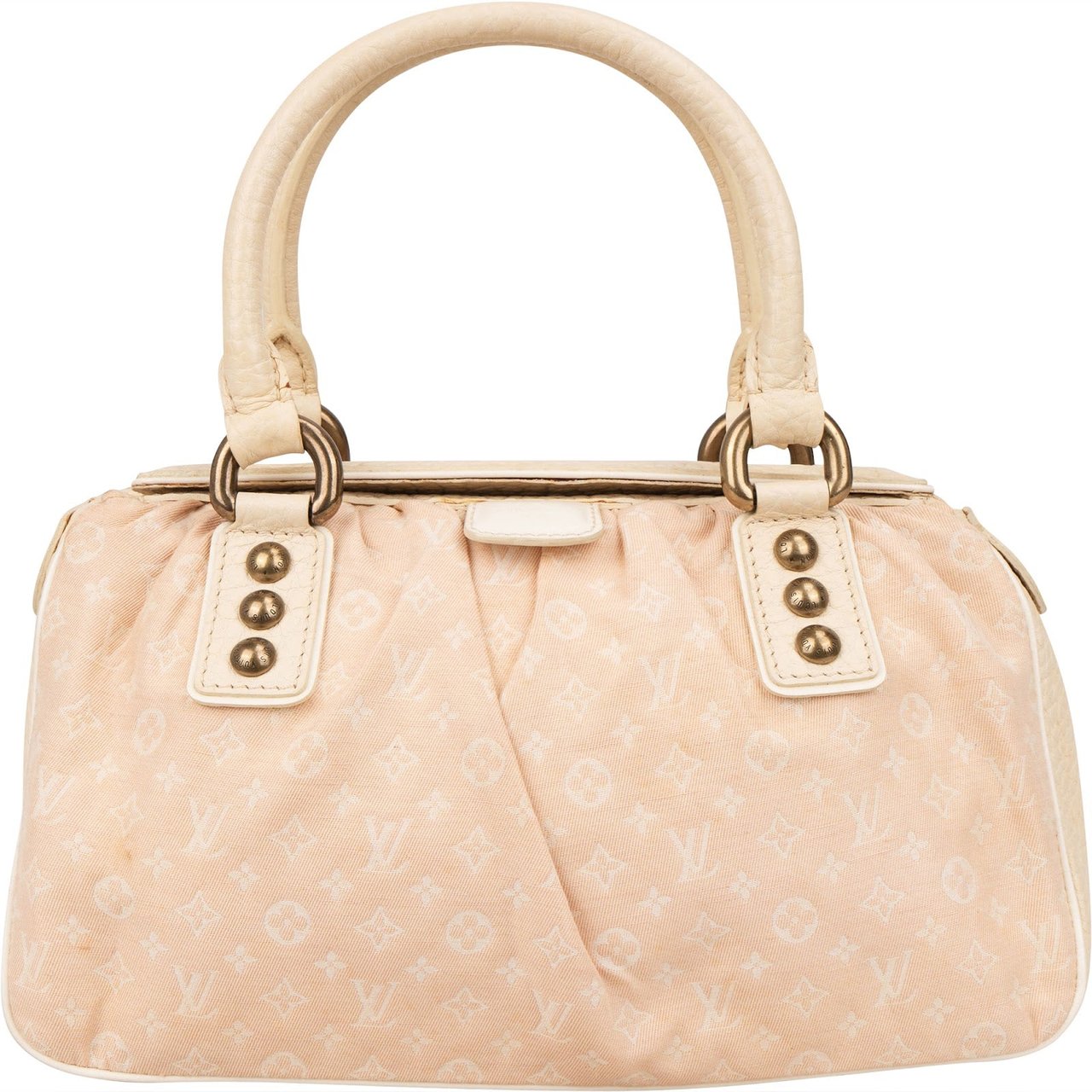Louis Vuitton Monogram Mini Lin Trapeze PM Handbag Rood