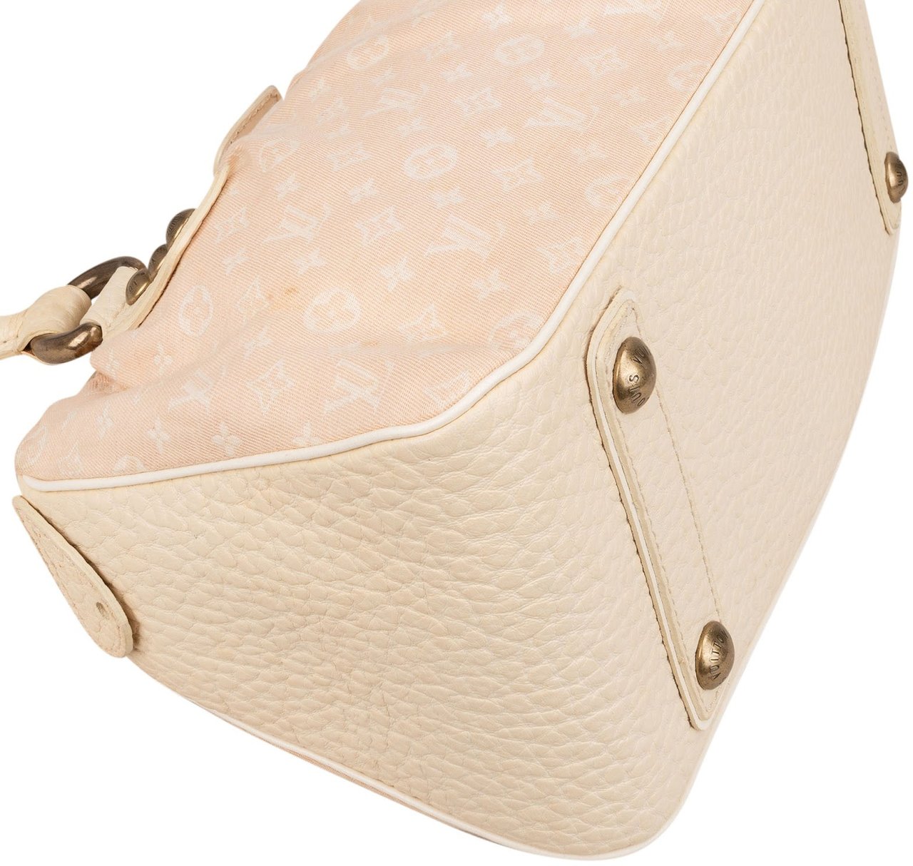 Louis Vuitton Monogram Mini Lin Trapeze PM Handbag Rood