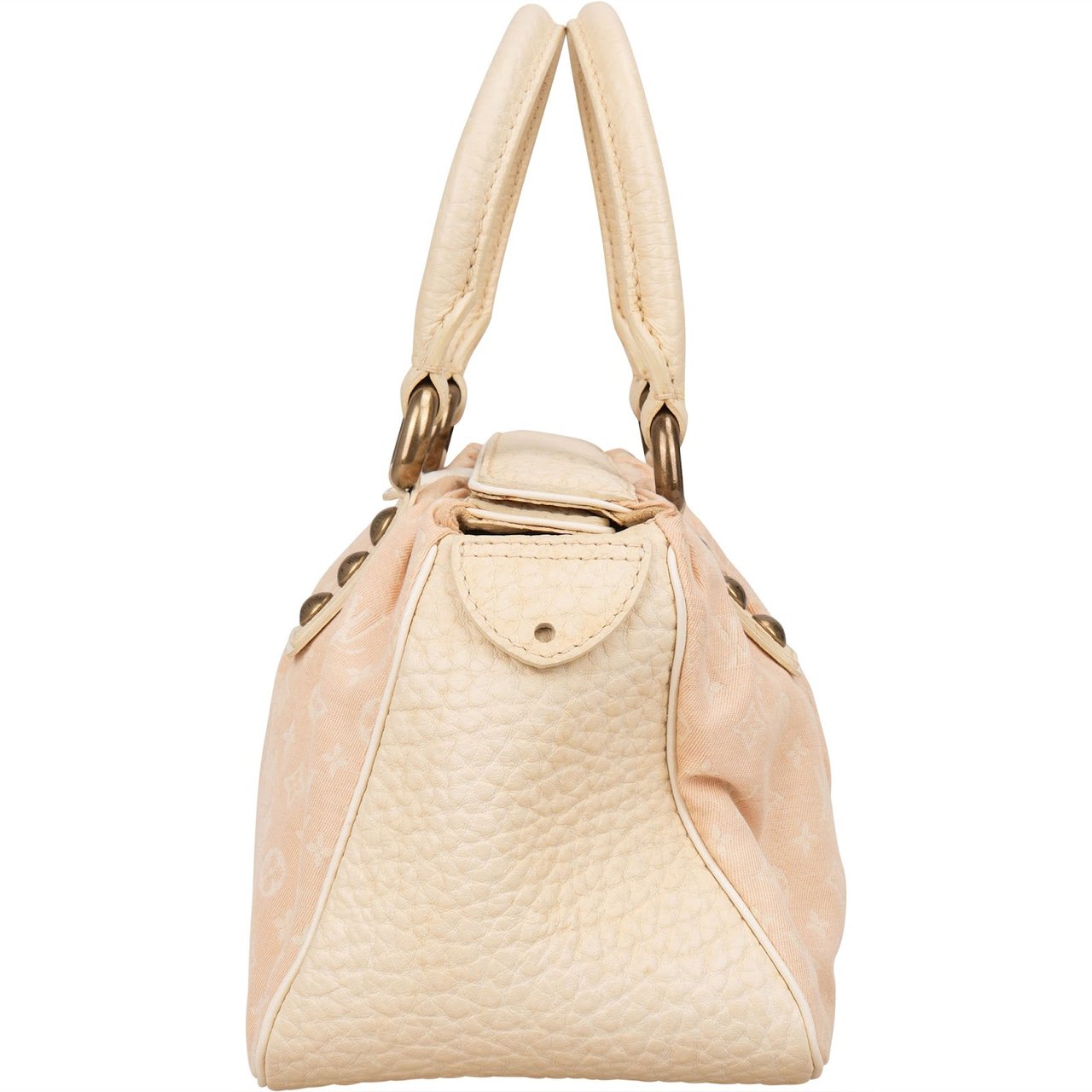 Louis Vuitton Monogram Mini Lin Trapeze PM Handbag Rood