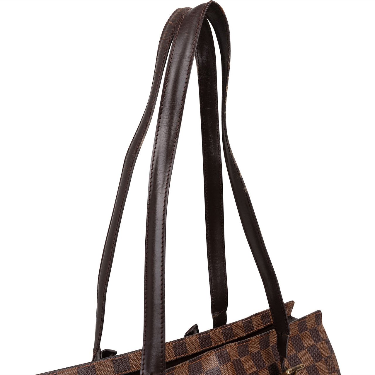 Louis Vuitton Louis Vuitton Monogram Damier Ebene Canvas Chelsea Shoulder Bag Bruin