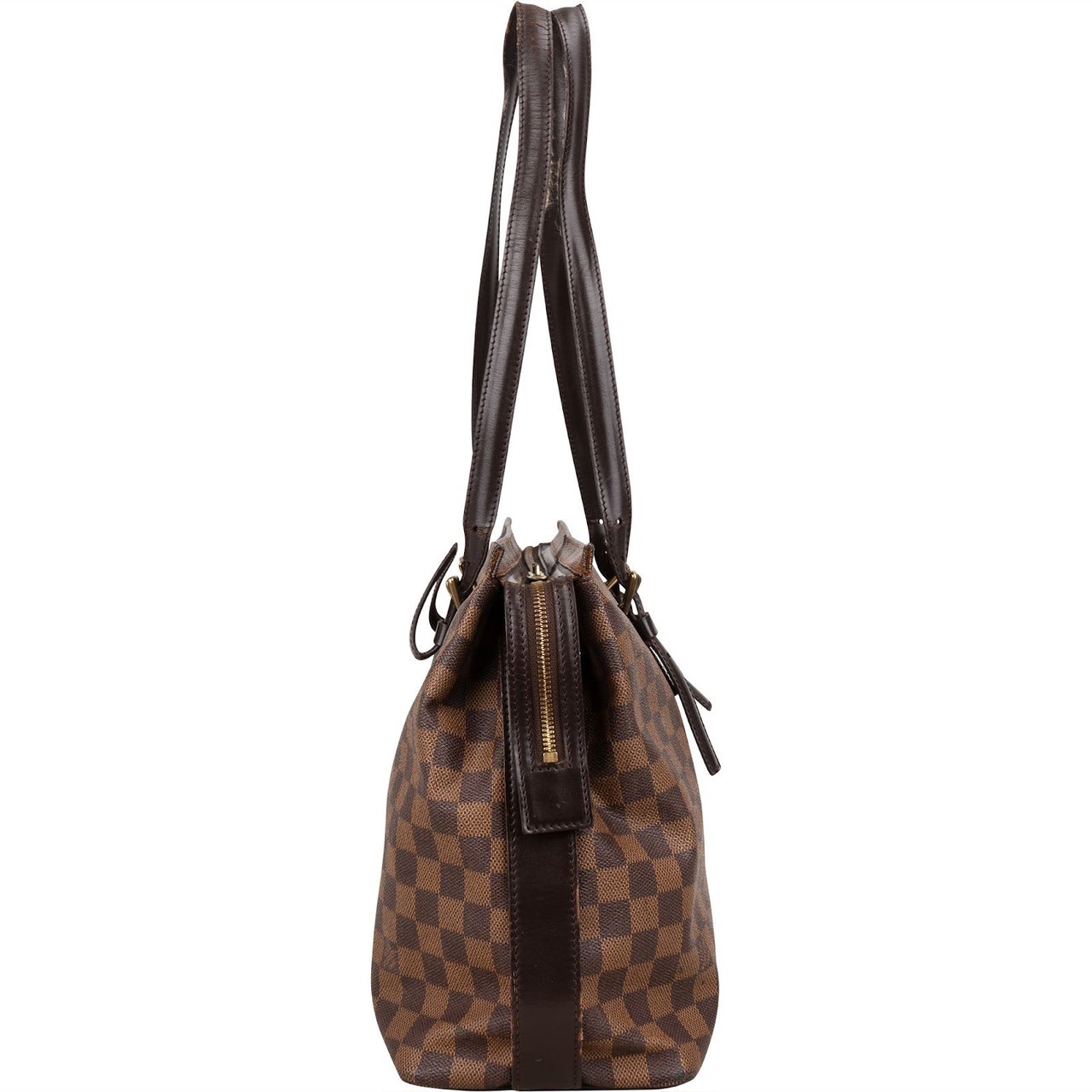 Louis Vuitton Louis Vuitton Monogram Damier Ebene Canvas Chelsea Shoulder Bag Bruin