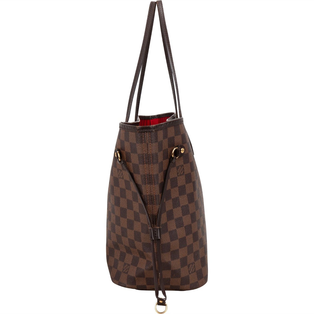 Louis Vuitton Louis Vuitton Monogram Damier Ebene Neverfull MM Shoulder Bag Bruin