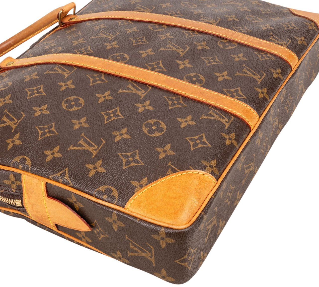 Louis Vuitton Louis Vuitton Monogram Canvas Porte-Documents Business Handbag Bruin