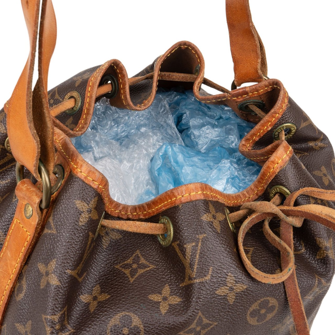 Louis Vuitton Louis Vuitton Monogram Canvas Sac Noé Petit Shoulder Bag Bruin