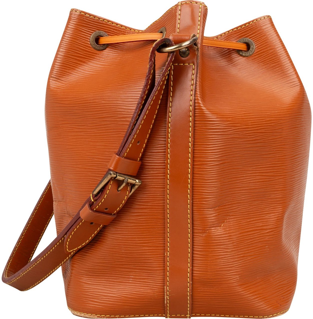 Louis Vuitton Louis Vuitton Fauve Epi Leather Sac Noé Petit Shoulder Bag Oranje