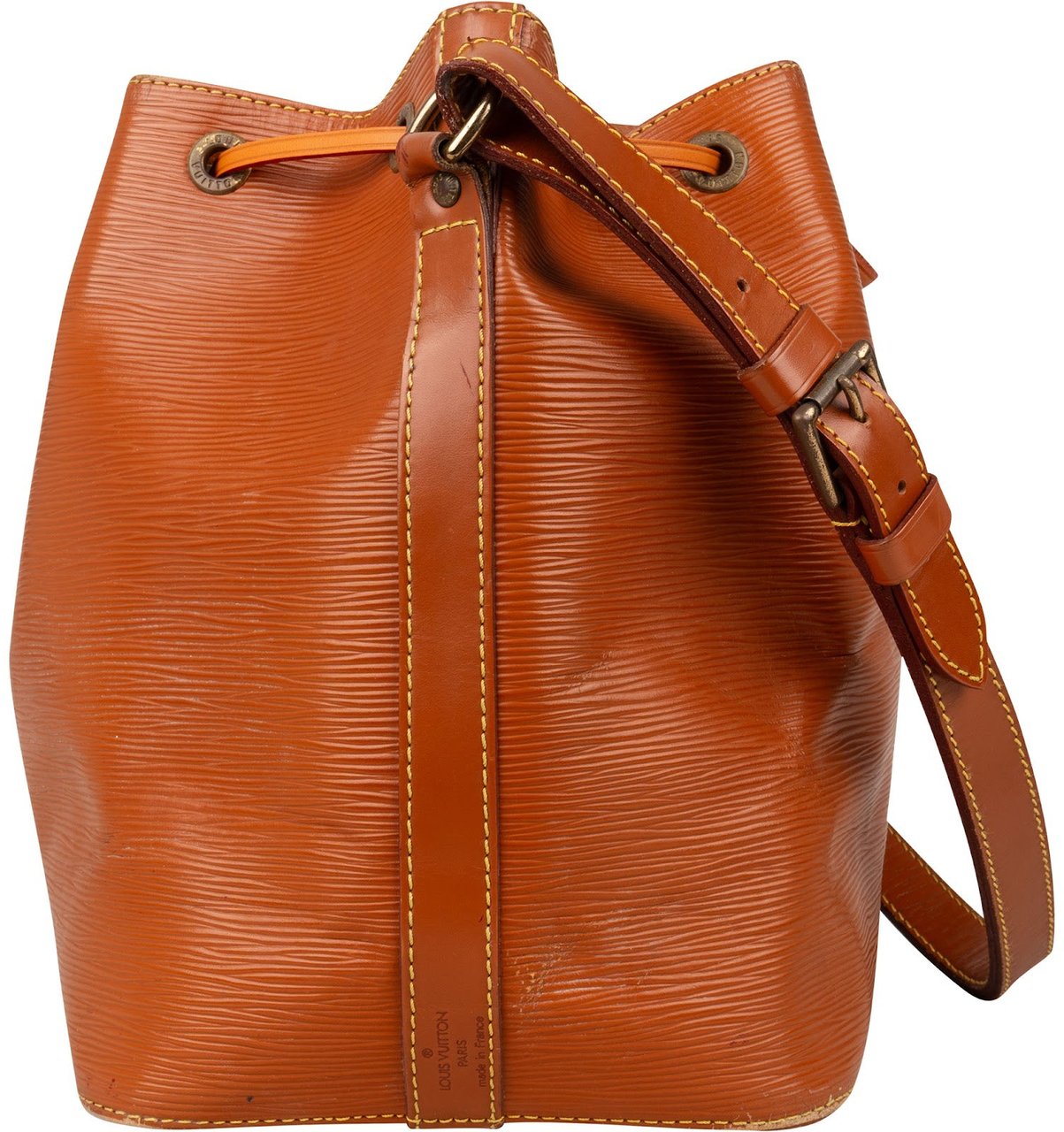 Louis Vuitton Louis Vuitton Fauve Epi Leather Sac Noé Petit Shoulder Bag Oranje