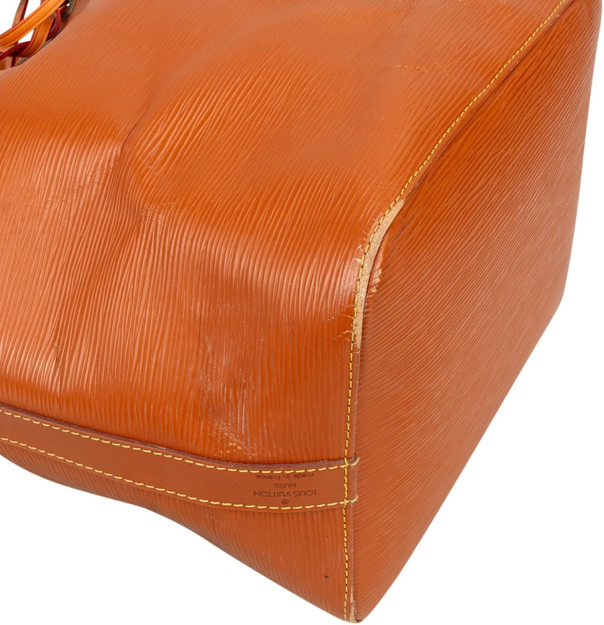 Louis Vuitton Louis Vuitton Fauve Epi Leather Sac Noé Petit Shoulder Bag Oranje