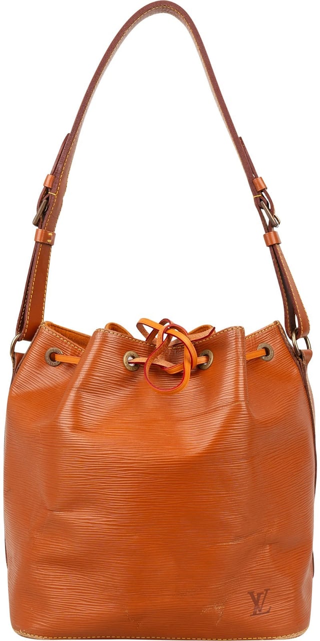 Louis Vuitton Louis Vuitton Fauve Epi Leather Sac Noé Petit Shoulder Bag Oranje