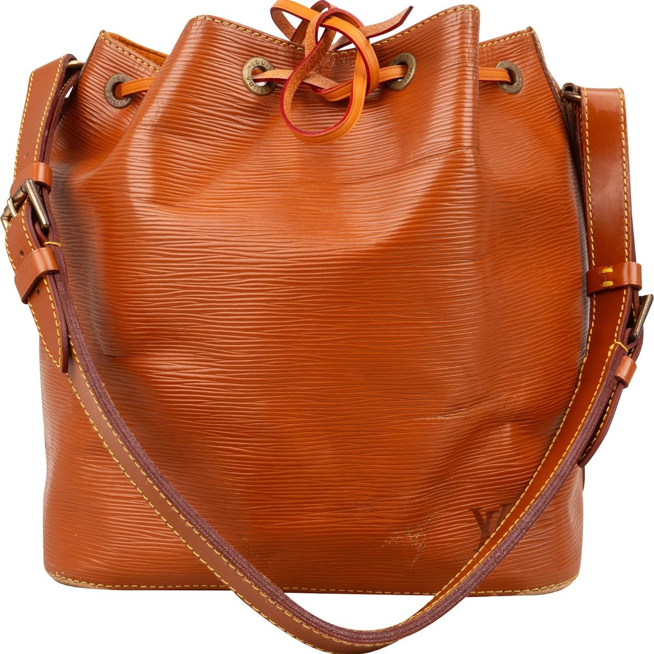 Louis Vuitton Louis Vuitton Fauve Epi Leather Sac Noé Petit Shoulder Bag Oranje