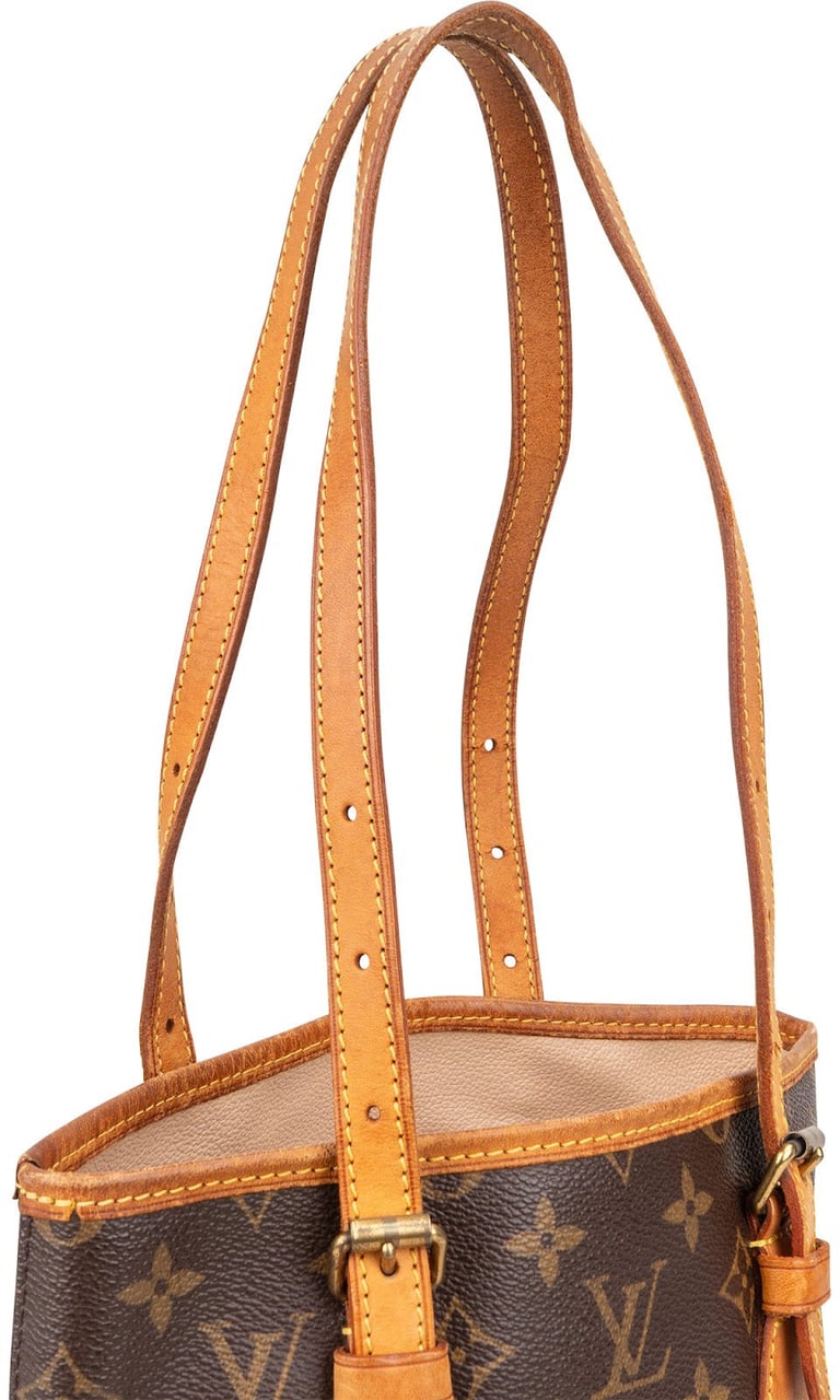 Louis Vuitton Louis Vuitton Monogram Canvas Bucket PM Shoulder Bag Bruin