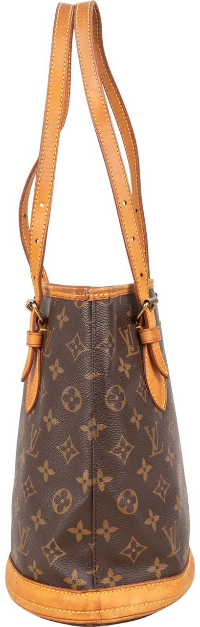 Louis Vuitton Louis Vuitton Monogram Canvas Bucket PM Shoulder Bag Bruin