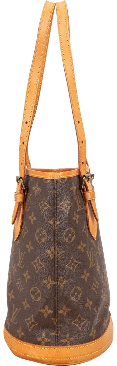 Louis Vuitton Louis Vuitton Monogram Canvas Bucket PM Shoulder Bag Bruin