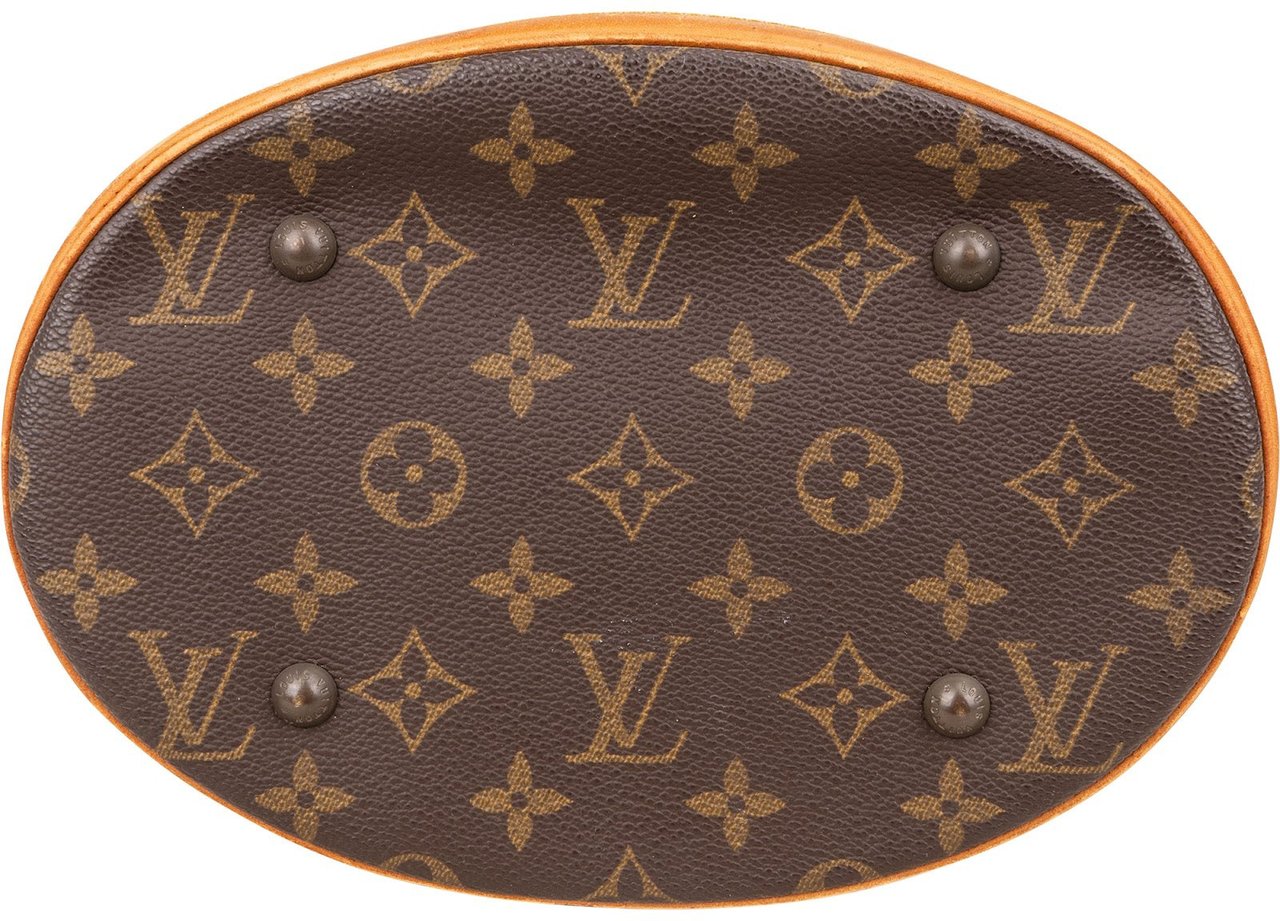 Louis Vuitton Louis Vuitton Monogram Canvas Bucket PM Shoulder Bag Bruin