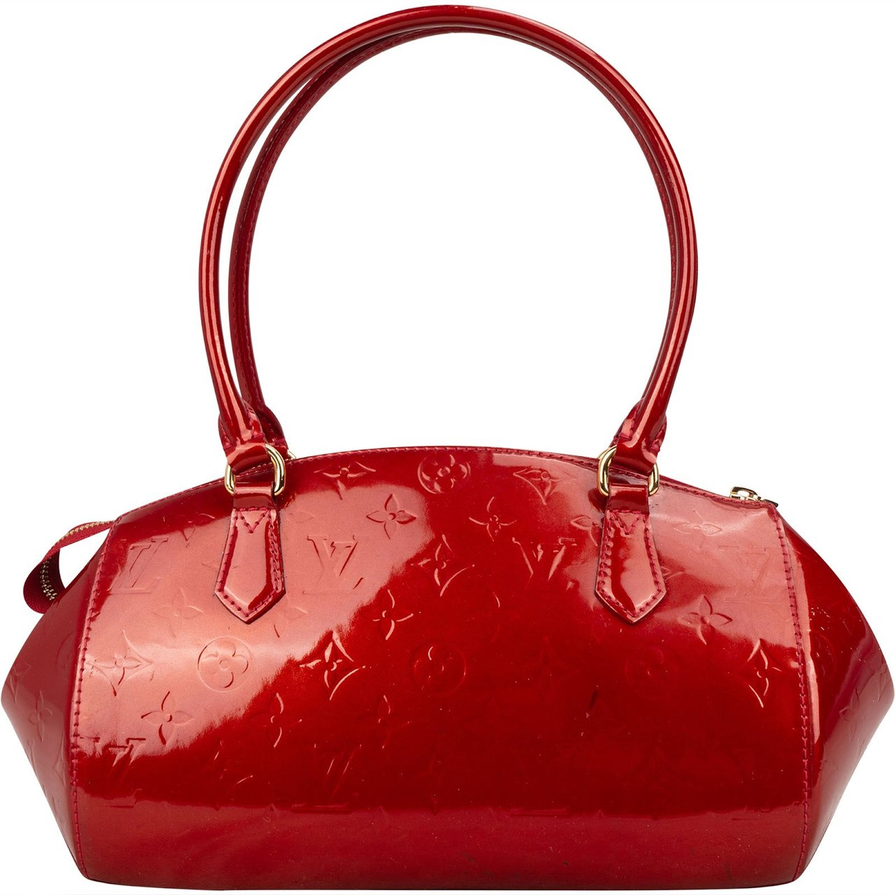 Louis Vuitton Louis Vuitton Monogram Vernis Sherwood Handbag Rood