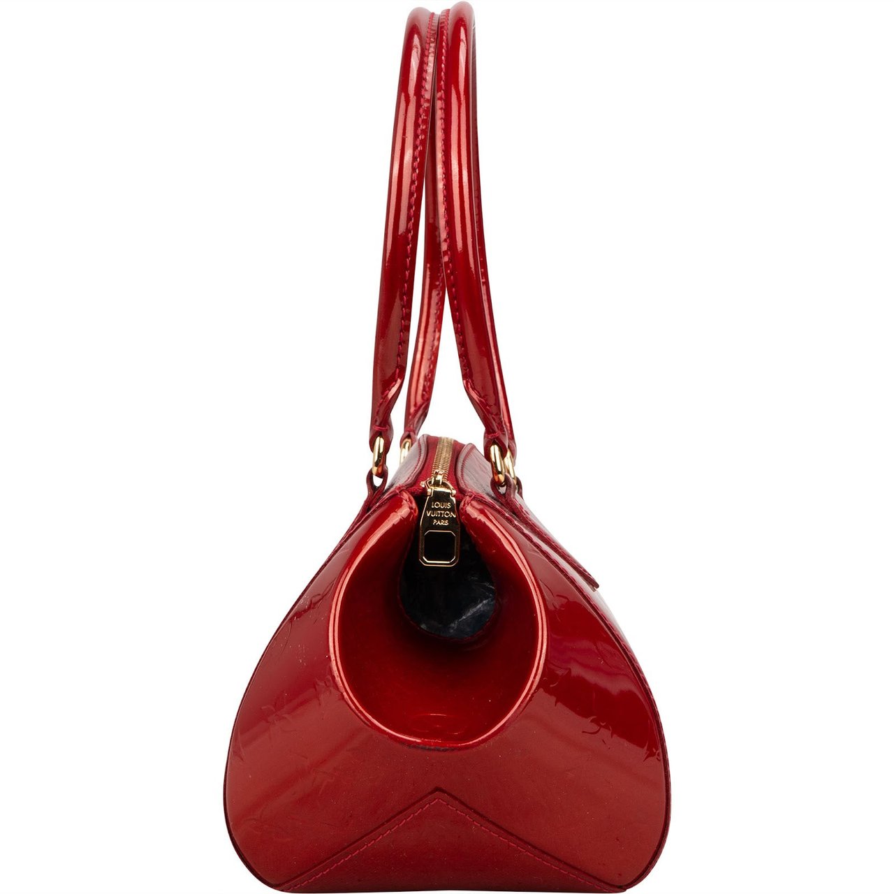 Louis Vuitton Louis Vuitton Monogram Vernis Sherwood Handbag Rood