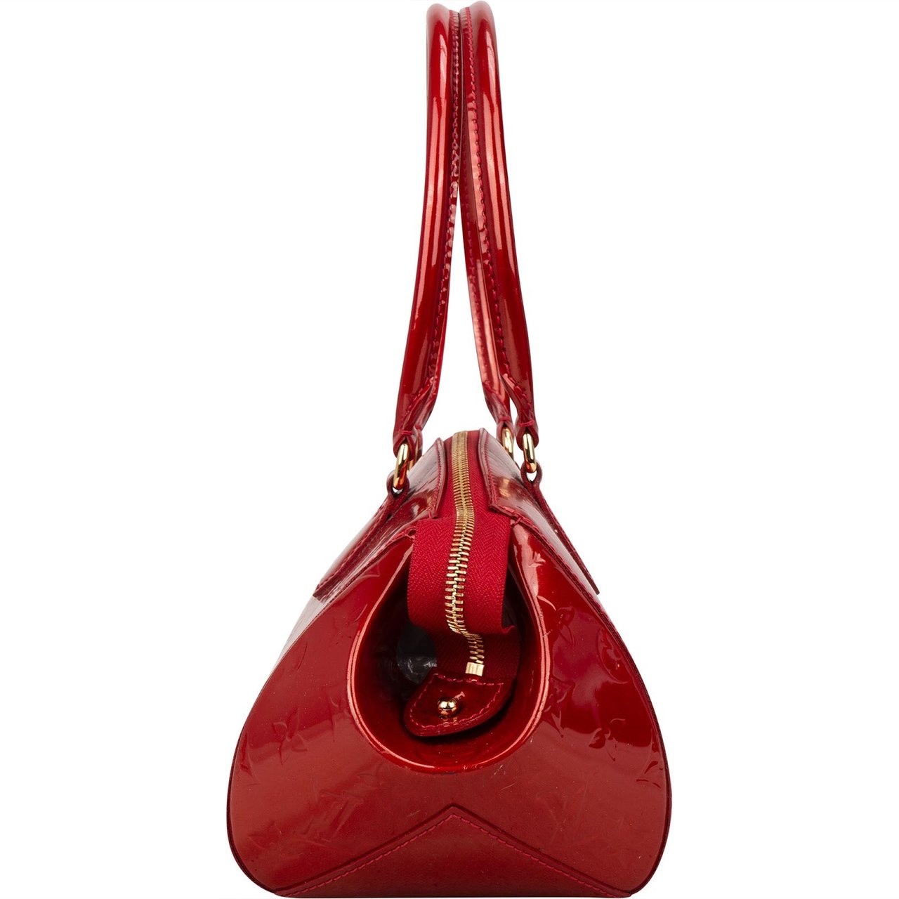 Louis Vuitton Louis Vuitton Monogram Vernis Sherwood Handbag Rood