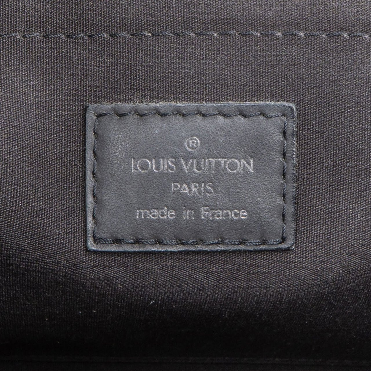 Louis Vuitton Louis Vuitton Noir Epi Leather Segur Shoulder Bag Zwart