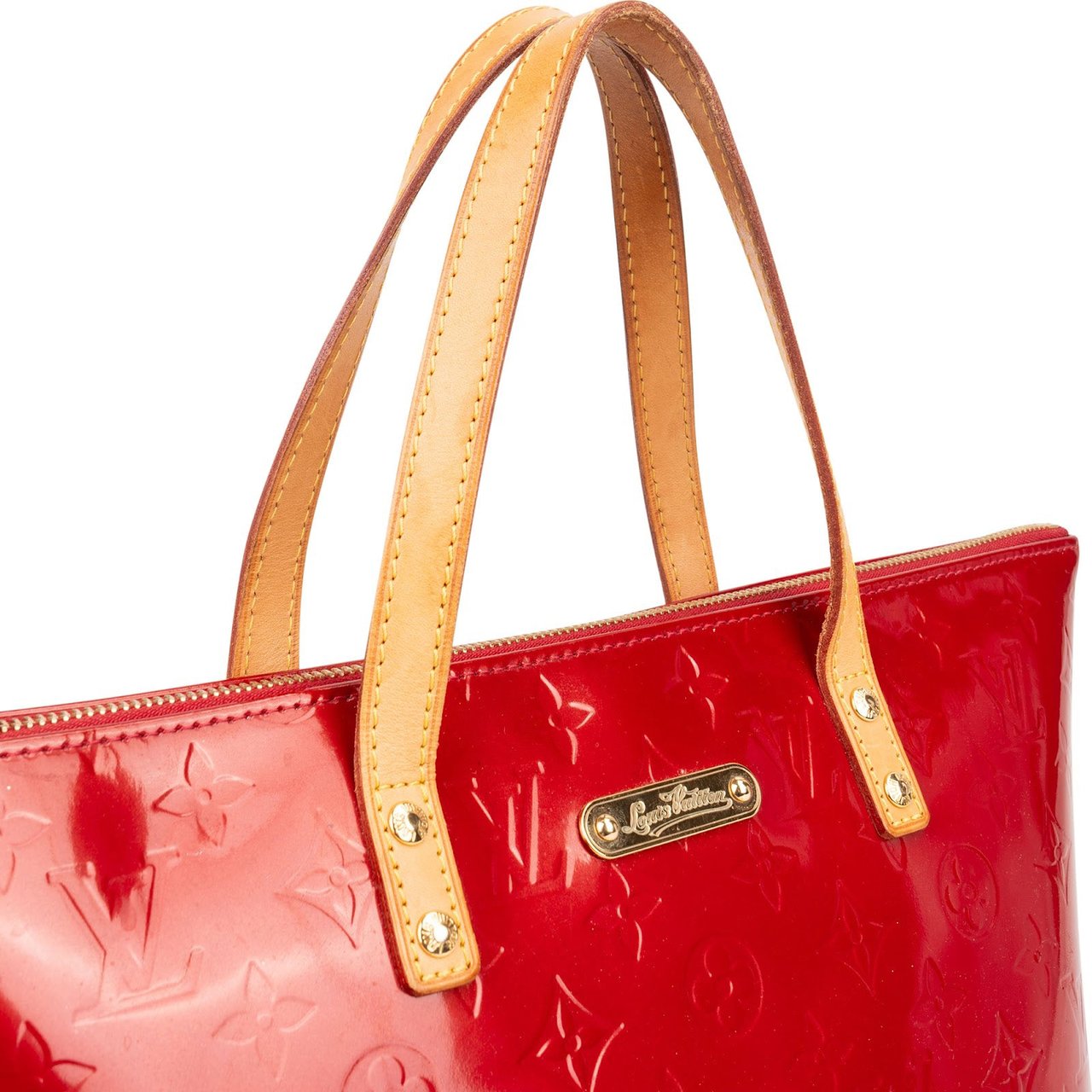 Louis Vuitton Louis Vuitton Monogram Vernis Wilshire PM Handbag Rood