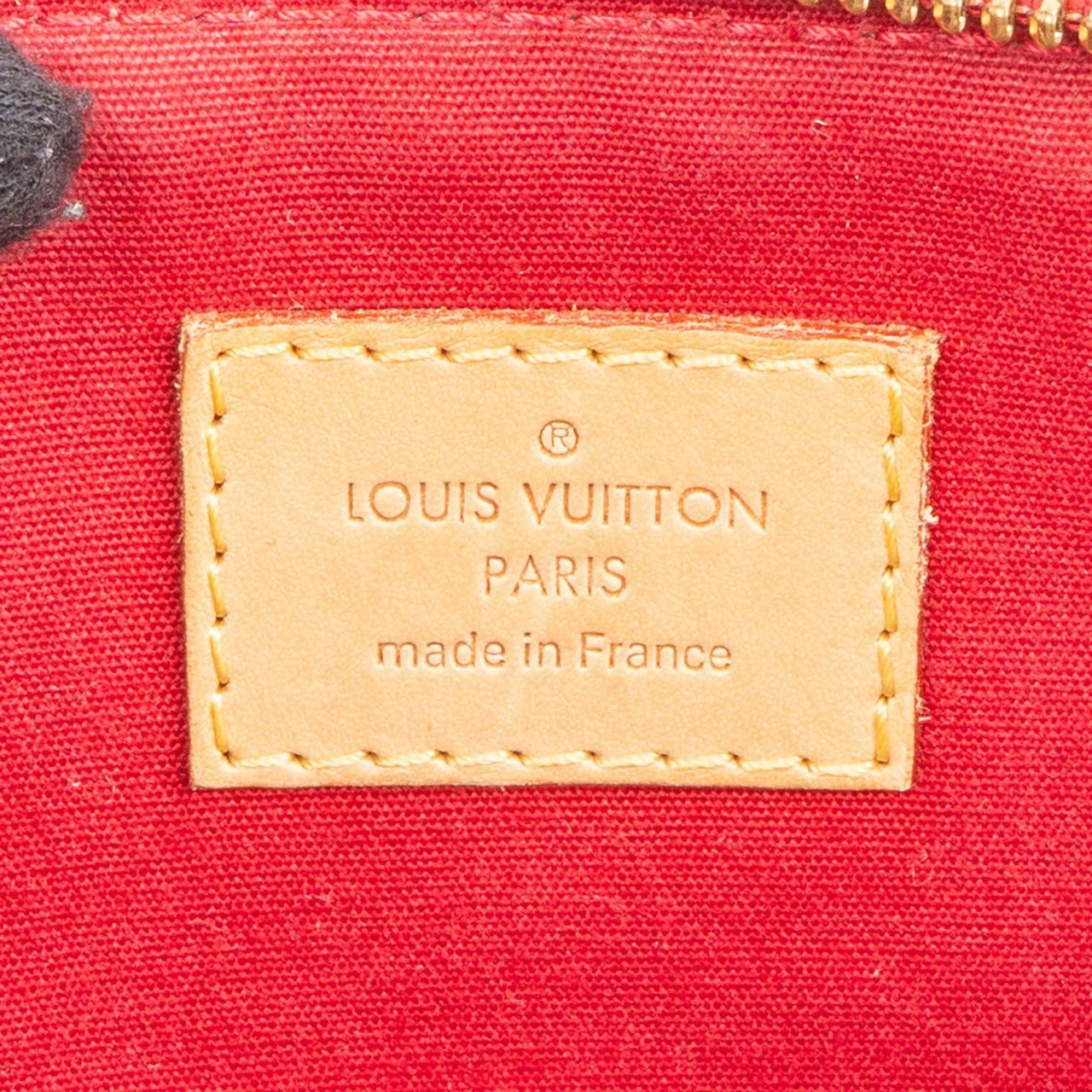 Louis Vuitton Louis Vuitton Monogram Vernis Wilshire PM Handbag Rood