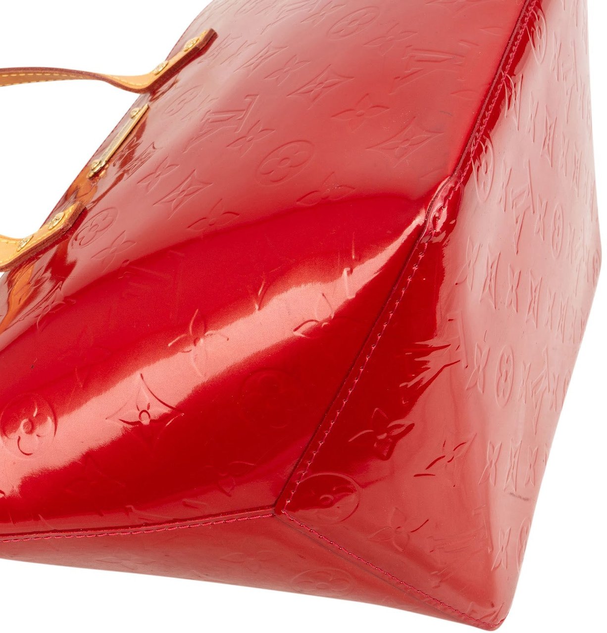 Louis Vuitton Louis Vuitton Monogram Vernis Wilshire PM Handbag Rood