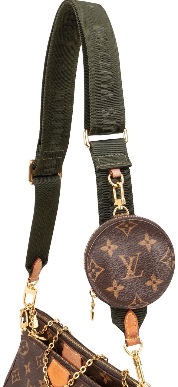 Louis Vuitton Louis Vuitton Monogram Canvas Multi Pochette Accessoires Crossbody Bag Bruin