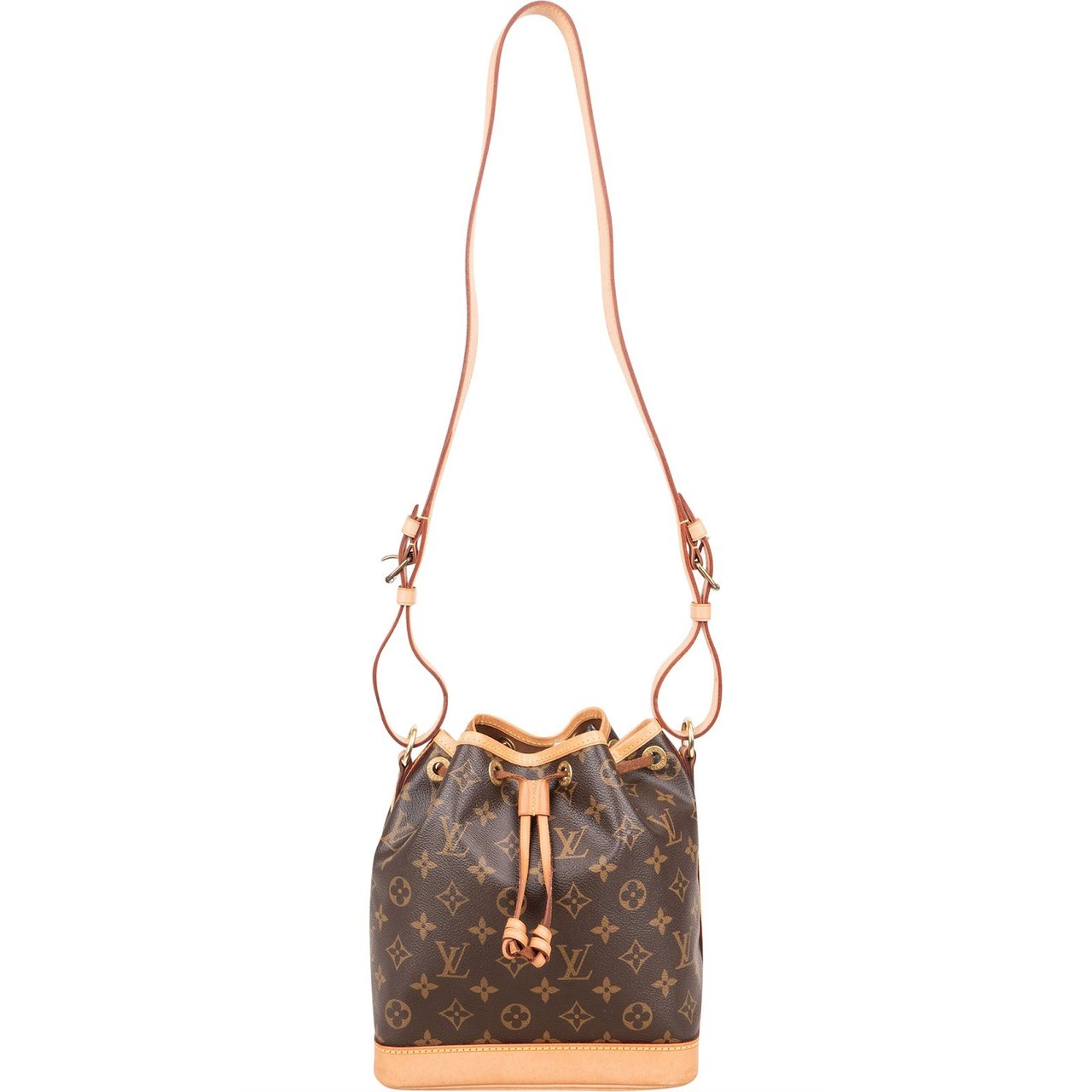 Louis Vuitton Louis Vuitton Monogram Canvas Noé BB Crossbody Bag Bruin