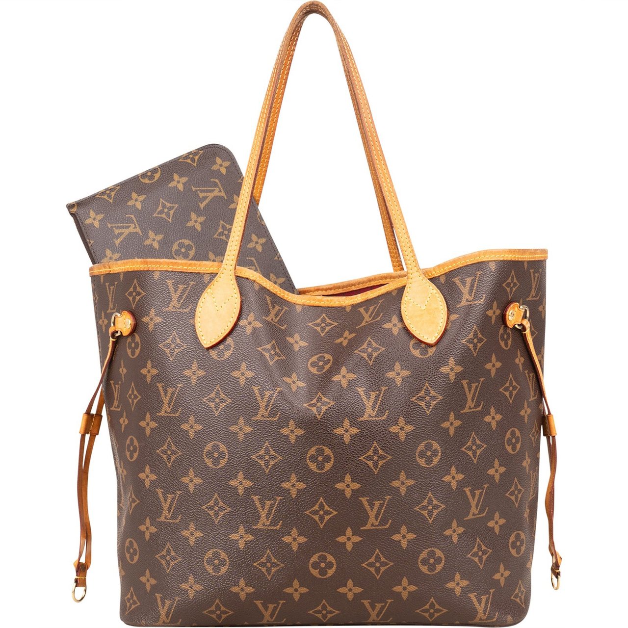 Louis Vuitton Louis Vuitton Monogram Canvas Neverfull MM Shoulder Bag Bruin