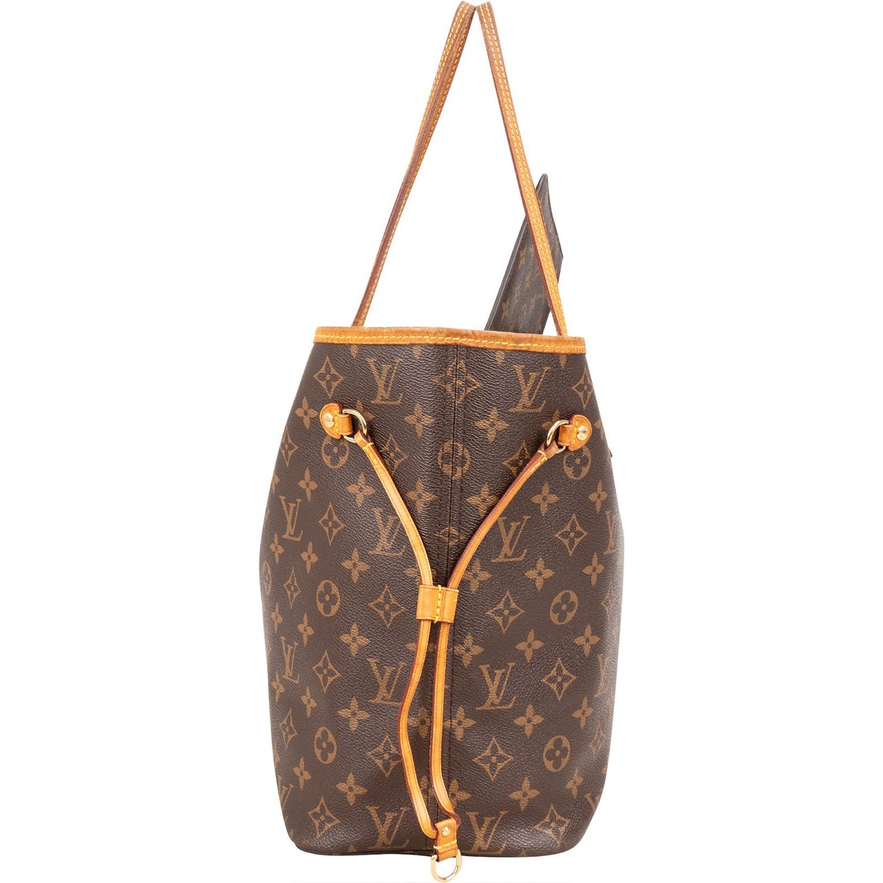 Louis Vuitton Louis Vuitton Monogram Canvas Neverfull MM Shoulder Bag Bruin
