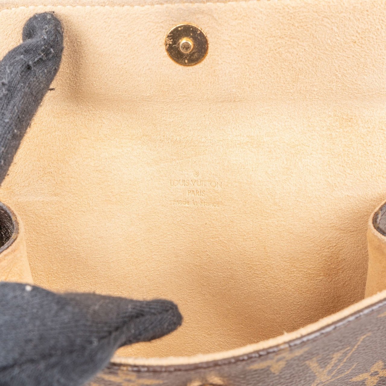 Louis Vuitton Louis Vuitton Monogram Canvas Pochette Florentine Belt Bag Bruin