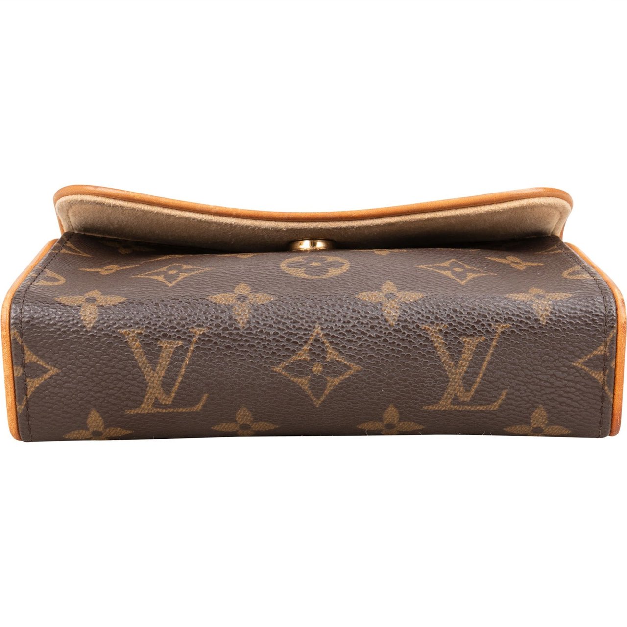 Louis Vuitton Louis Vuitton Monogram Canvas Pochette Florentine Belt Bag Bruin