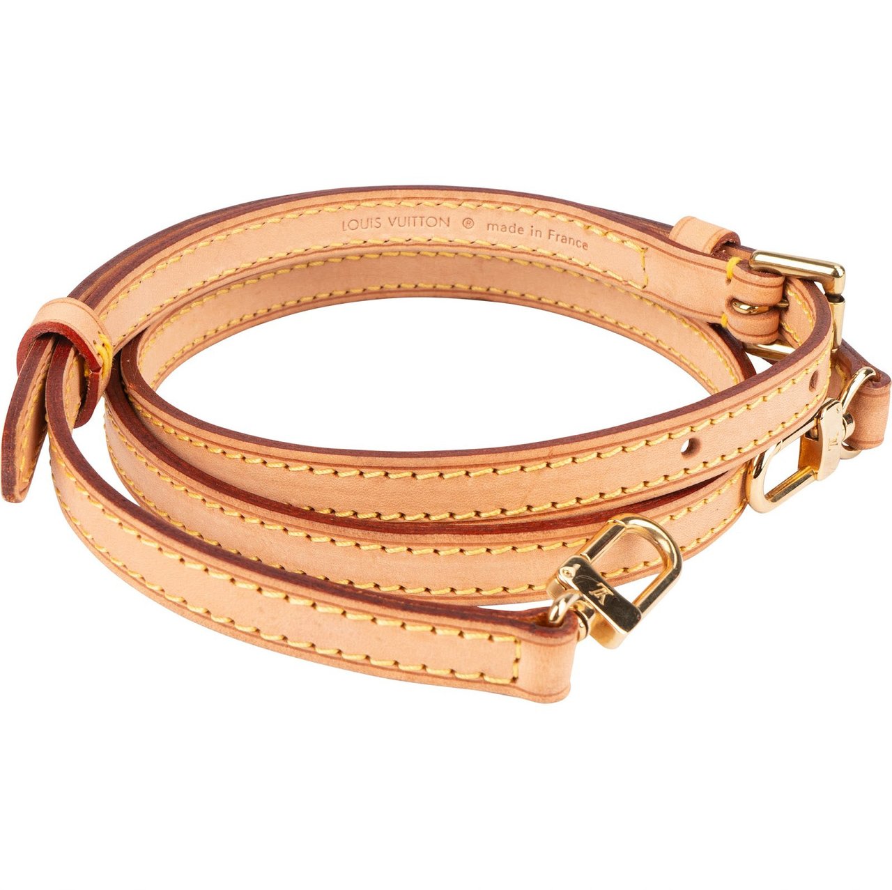 Louis Vuitton Louis Vuitton Vachetta Leather Adjustable Bags Strap Beige