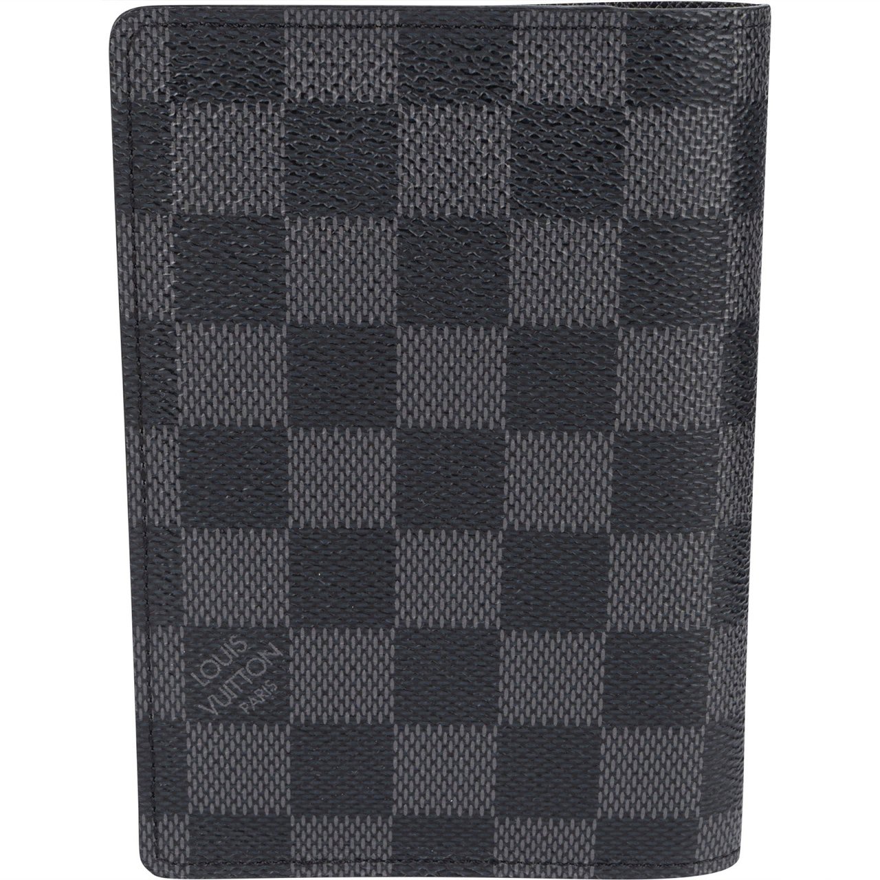 Louis Vuitton Louis Vuitton Monogram Damier Graphite Passeport Cover Zwart